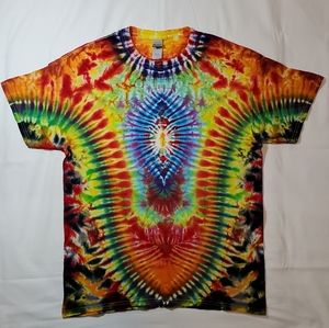 New large unisex tie dye shirt